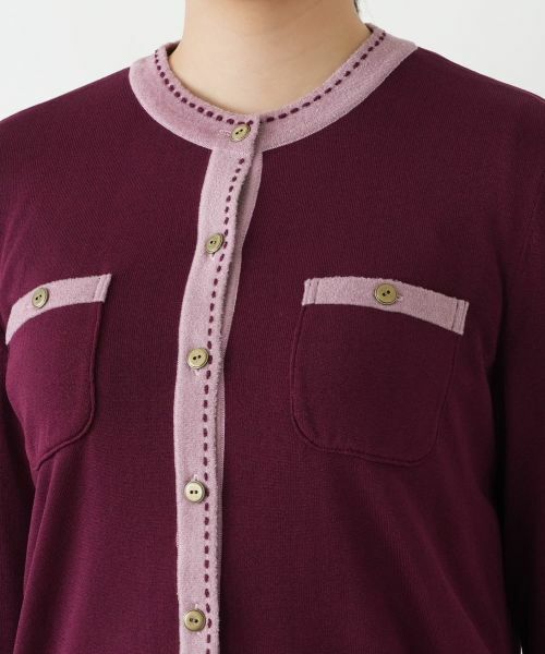 Leilian / レリアン ニット・セーター | アンサンブルカーディガン【Leilian WHITE LABEL】 | 詳細11