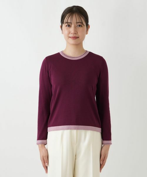 Leilian / レリアン ニット・セーター | アンサンブルカーディガン【Leilian WHITE LABEL】 | 詳細18