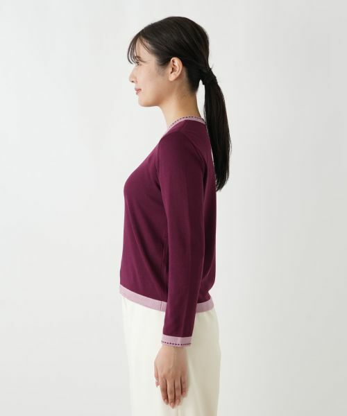 Leilian / レリアン ニット・セーター | アンサンブルカーディガン【Leilian WHITE LABEL】 | 詳細19