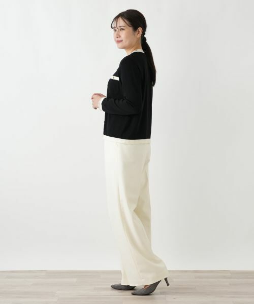 Leilian / レリアン ニット・セーター | アンサンブルカーディガン【Leilian WHITE LABEL】 | 詳細2