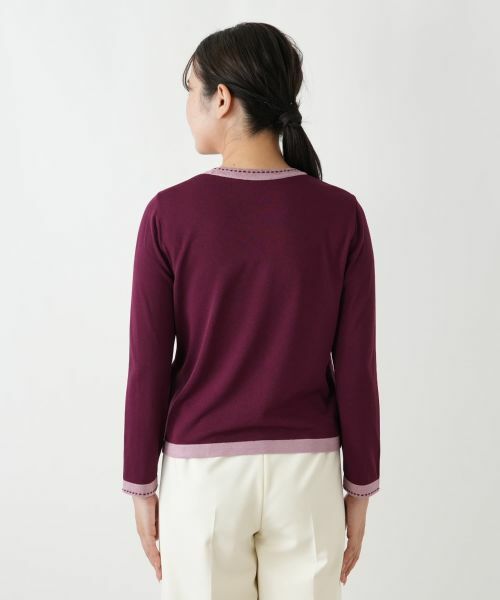 Leilian / レリアン ニット・セーター | アンサンブルカーディガン【Leilian WHITE LABEL】 | 詳細20