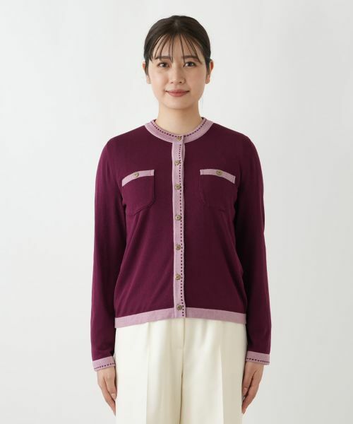 Leilian / レリアン ニット・セーター | アンサンブルカーディガン【Leilian WHITE LABEL】 | 詳細8