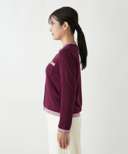 Leilian / レリアン ニット・セーター | アンサンブルカーディガン【Leilian WHITE LABEL】 | 詳細9