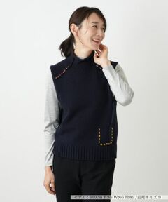 Leilian / レリアン テーラードジャケット | ニットベスト【25年10月カタログ】