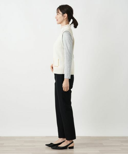 Leilian / レリアン テーラードジャケット | ニットベスト【25年10月カタログ】 | 詳細14