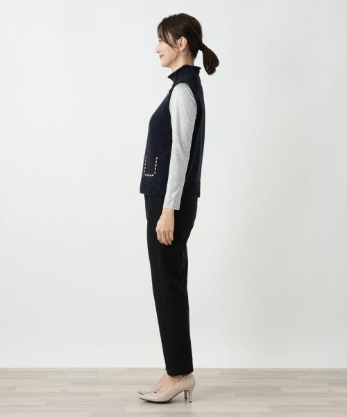 Leilian / レリアン テーラードジャケット | ニットベスト【25年10月カタログ】 | 詳細17