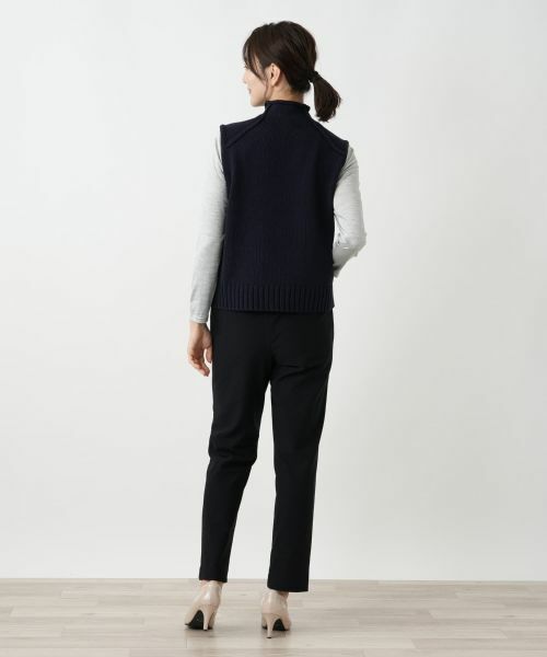 Leilian / レリアン テーラードジャケット | ニットベスト【25年10月カタログ】 | 詳細18