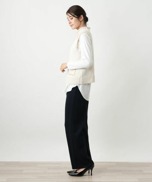 Leilian / レリアン テーラードジャケット | ニットベスト【25年10月カタログ】 | 詳細2