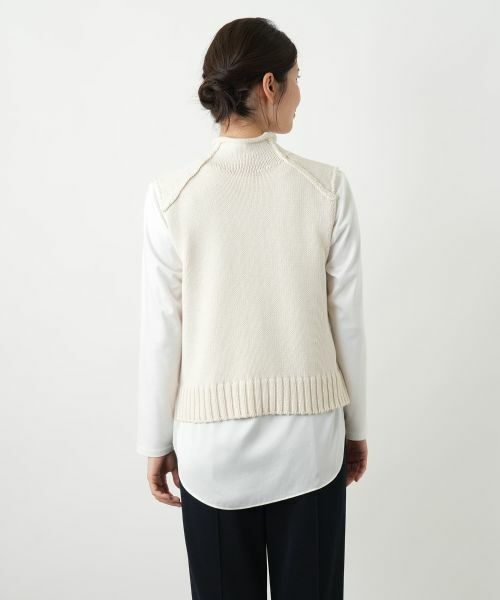 Leilian / レリアン テーラードジャケット | ニットベスト【25年10月カタログ】 | 詳細6