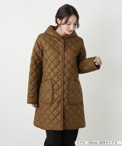 Leilian / レリアン その他アウター | 中わたフーデッドコート【Leilian WHITE LABEL】