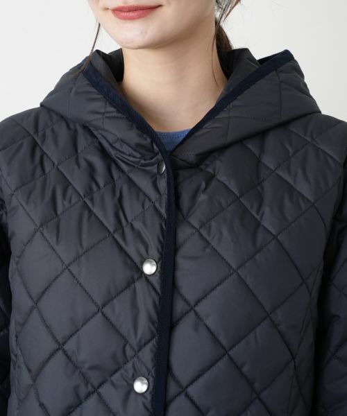 Leilian / レリアン その他アウター | 中わたフーデッドコート【Leilian WHITE LABEL】 | 詳細10