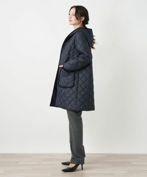 Leilian / レリアン その他アウター | 中わたフーデッドコート【Leilian WHITE LABEL】 | 詳細5