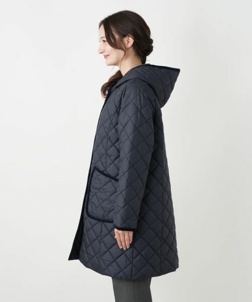 Leilian / レリアン その他アウター | 中わたフーデッドコート【Leilian WHITE LABEL】 | 詳細8