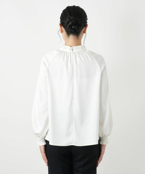 Leilian / レリアン シャツ・ブラウス | フリルブラウス【セレモニー】【Leilian WHITE LABEL】 | 詳細12