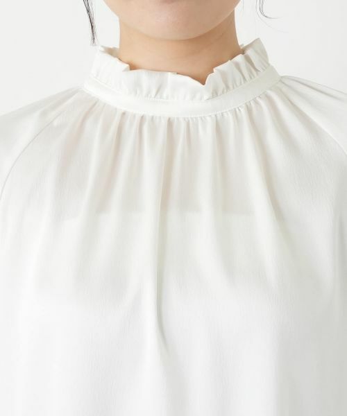 Leilian / レリアン シャツ・ブラウス | フリルブラウス【セレモニー】【Leilian WHITE LABEL】 | 詳細13