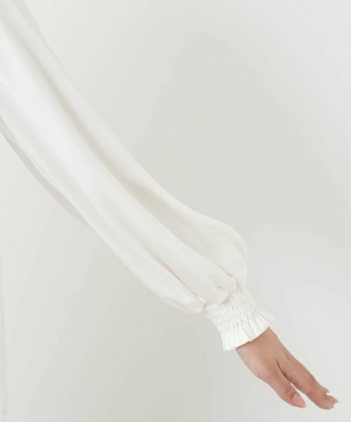 Leilian / レリアン シャツ・ブラウス | フリルブラウス【セレモニー】【Leilian WHITE LABEL】 | 詳細16