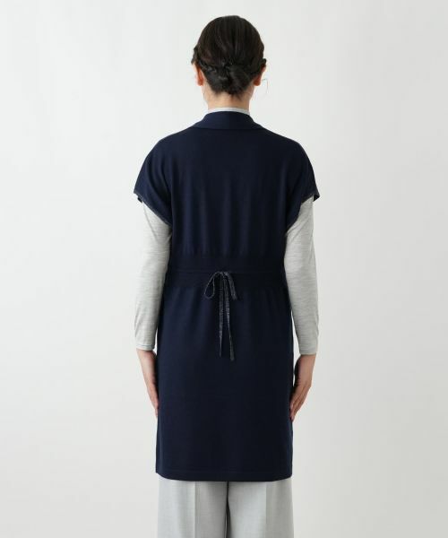 Leilian / レリアン テーラードジャケット | ロングベスト【Leilian WHITE LABEL】 | 詳細10