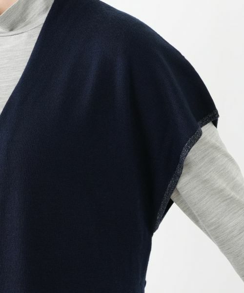 Leilian / レリアン テーラードジャケット | ロングベスト【Leilian WHITE LABEL】 | 詳細13