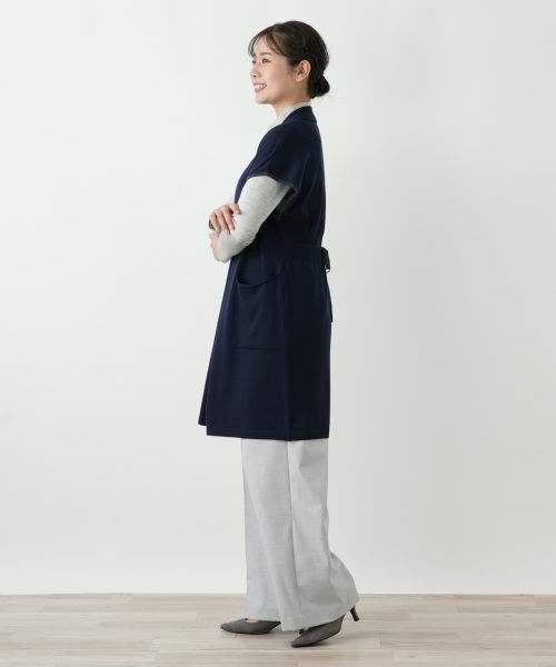 Leilian / レリアン テーラードジャケット | ロングベスト【Leilian WHITE LABEL】 | 詳細5