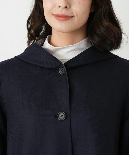 Leilian / レリアン その他アウター | フーデッドショートコート【Leilian WHITE LABEL】 | 詳細10