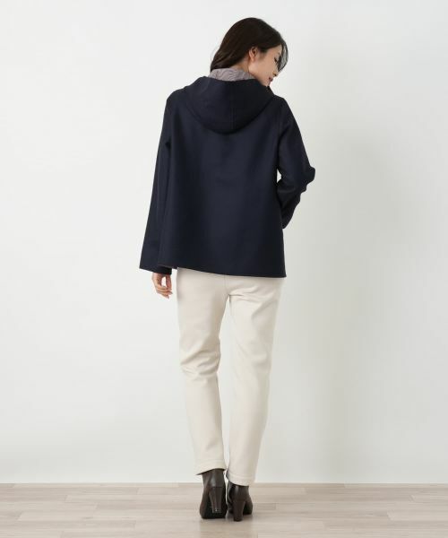 Leilian / レリアン その他アウター | フーデッドショートコート【Leilian WHITE LABEL】 | 詳細6