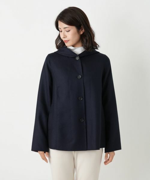 Leilian / レリアン その他アウター | フーデッドショートコート【Leilian WHITE LABEL】 | 詳細7