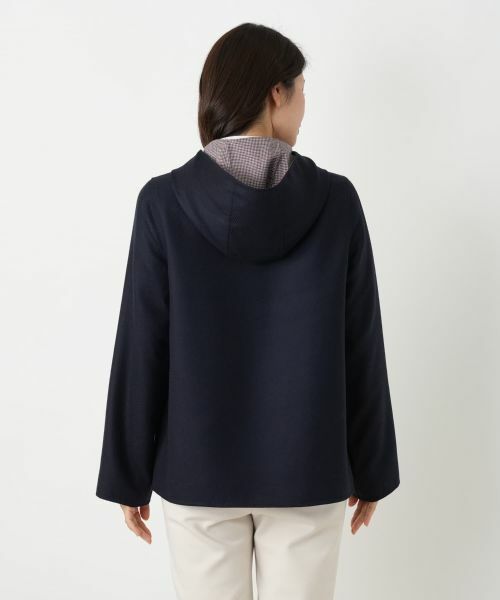 Leilian / レリアン その他アウター | フーデッドショートコート【Leilian WHITE LABEL】 | 詳細9