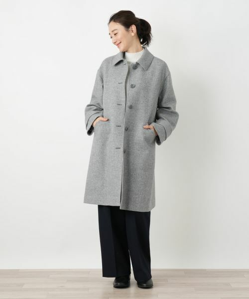 Leilian / レリアン その他アウター | ステンカラーコート【Leilian WHITE LABEL】 | 詳細1