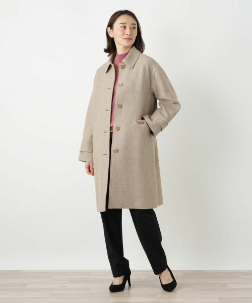 Leilian / レリアン その他アウター | ステンカラーコート【Leilian WHITE LABEL】 | 詳細4