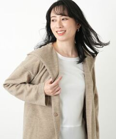 Leilian / レリアン その他アウター | フーデッドコート【Leilian WHITE LABEL】