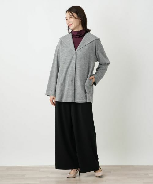 Leilian / レリアン その他アウター | フーデッドコート【Leilian WHITE LABEL】 | 詳細1