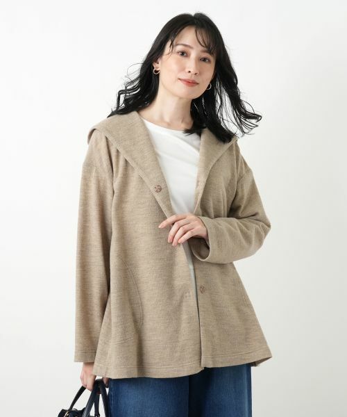 Leilian / レリアン その他アウター | フーデッドコート【Leilian WHITE LABEL】 | 詳細6