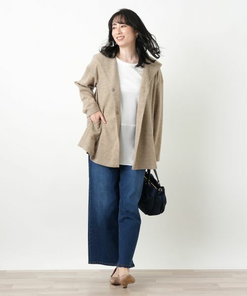 Leilian / レリアン その他アウター | フーデッドコート【Leilian WHITE LABEL】 | 詳細9