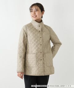 Leilian / レリアン テーラードジャケット | 中わたリバーシブルキルティングジャケット【Leilian WHITE LABEL】