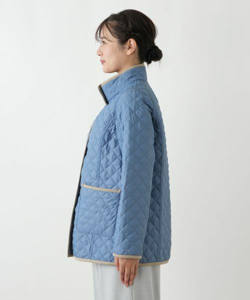 Leilian / レリアン テーラードジャケット | 中わたリバーシブルキルティングジャケット【Leilian WHITE LABEL】 | 詳細16