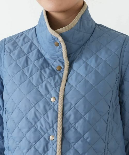 Leilian / レリアン テーラードジャケット | 中わたリバーシブルキルティングジャケット【Leilian WHITE LABEL】 | 詳細18