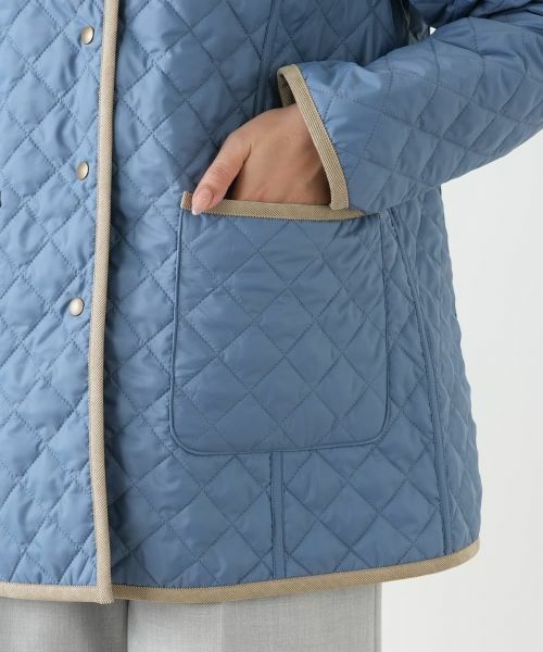 Leilian / レリアン テーラードジャケット | 中わたリバーシブルキルティングジャケット【Leilian WHITE LABEL】 | 詳細21