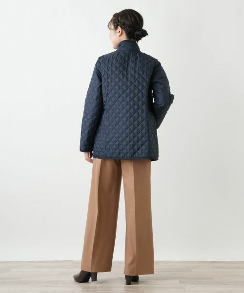 Leilian / レリアン テーラードジャケット | 中わたリバーシブルキルティングジャケット【Leilian WHITE LABEL】 | 詳細3