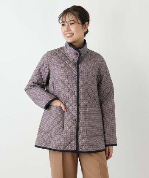 Leilian / レリアン テーラードジャケット | 中わたリバーシブルキルティングジャケット【Leilian WHITE LABEL】 | 詳細4