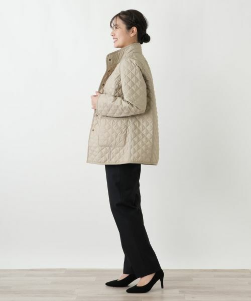 Leilian / レリアン テーラードジャケット | 中わたリバーシブルキルティングジャケット【Leilian WHITE LABEL】 | 詳細6