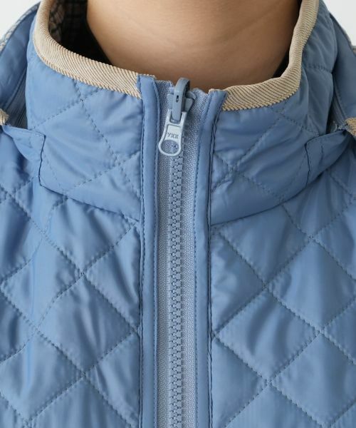 Leilian / レリアン テーラードジャケット | 中わたキルティングフーデッドベスト【Leilian WHITE LABEL】 | 詳細21