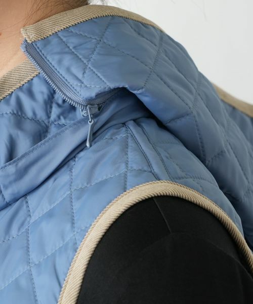 Leilian / レリアン テーラードジャケット | 中わたキルティングフーデッドベスト【Leilian WHITE LABEL】 | 詳細22