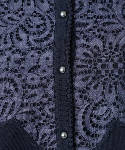 Leilian / レリアン カーディガン・ボレロ | レースニットカーディガン | 詳細12