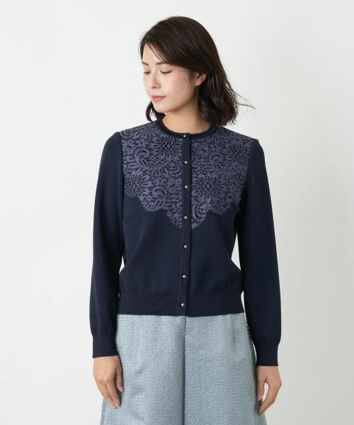 Leilian / レリアン カーディガン・ボレロ | レースニットカーディガン | 詳細4