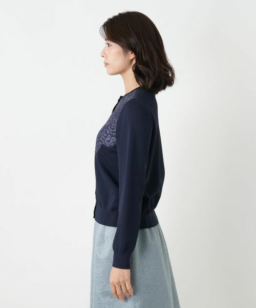 Leilian / レリアン カーディガン・ボレロ | レースニットカーディガン | 詳細5