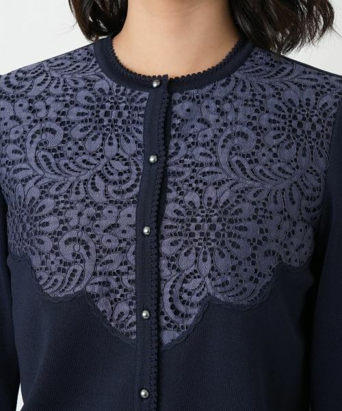 Leilian / レリアン カーディガン・ボレロ | レースニットカーディガン | 詳細7