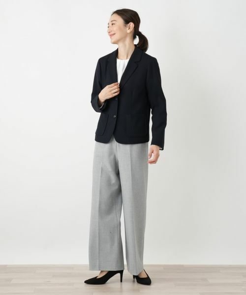 Leilian / レリアン テーラードジャケット | ブレザー【セレモニー】【Leilian WHITE LABEL】 | 詳細4