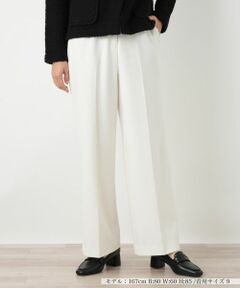 Leilian / レリアン その他パンツ | リラックスストレートパンツ【Leilian WHITE LABEL】