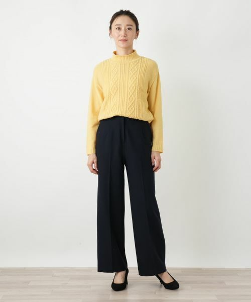 Leilian / レリアン その他パンツ | リラックスストレートパンツ【Leilian WHITE LABEL】 | 詳細1