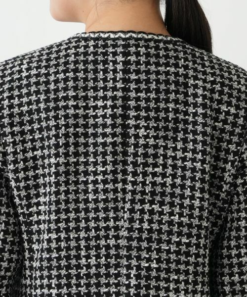 Leilian / レリアン テーラードジャケット | パールライクボタンジャケット【セレモニー】【Leilian WHITE LABEL】 | 詳細8